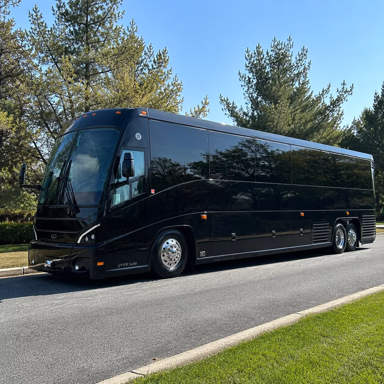 bowie bus rental service area