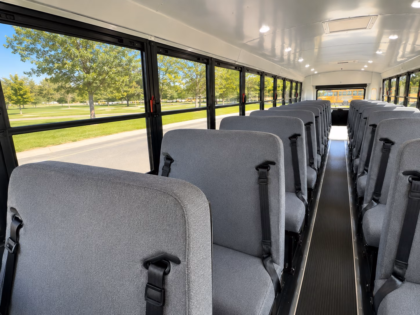 bowie school bus interior