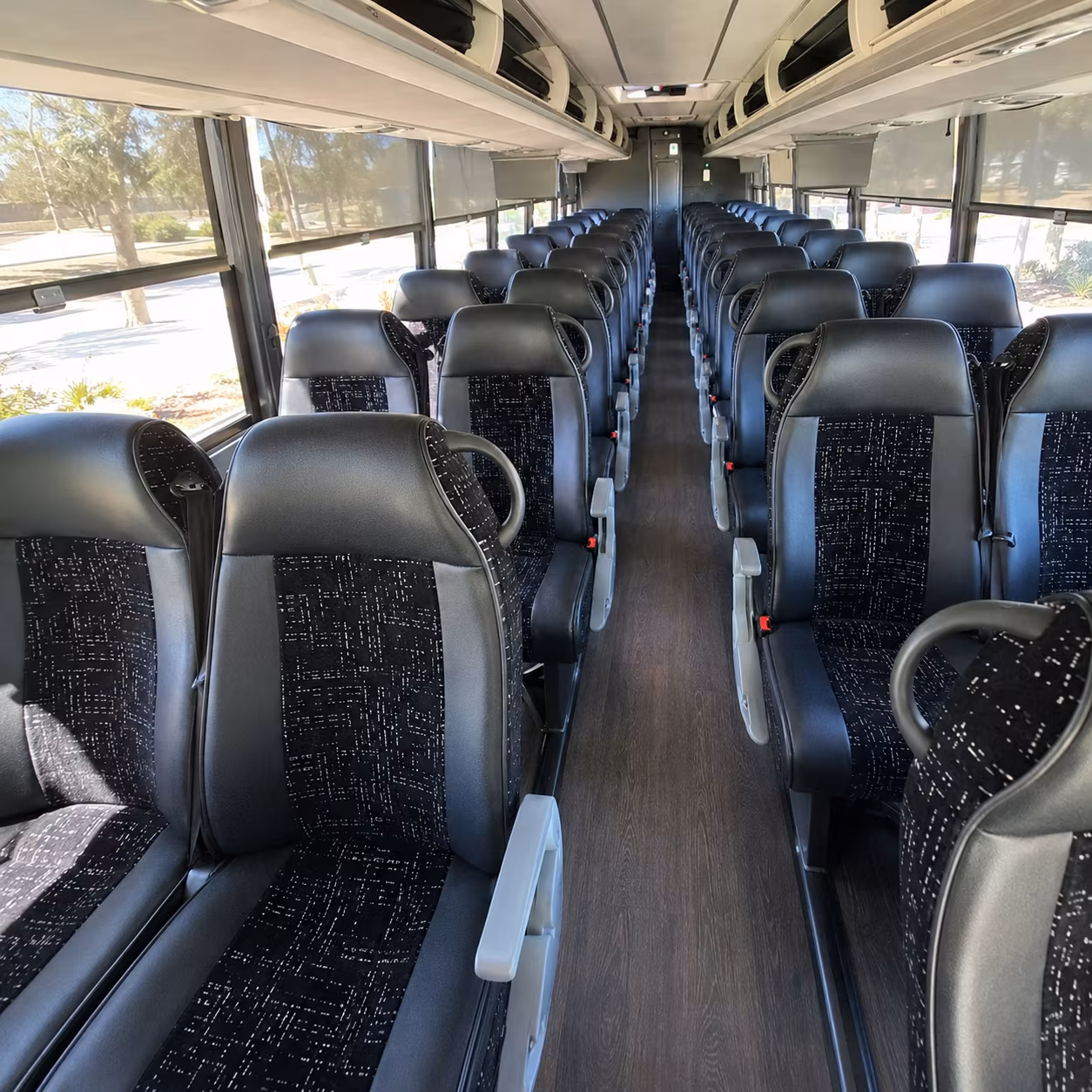 bowie school event transportation onboard seating