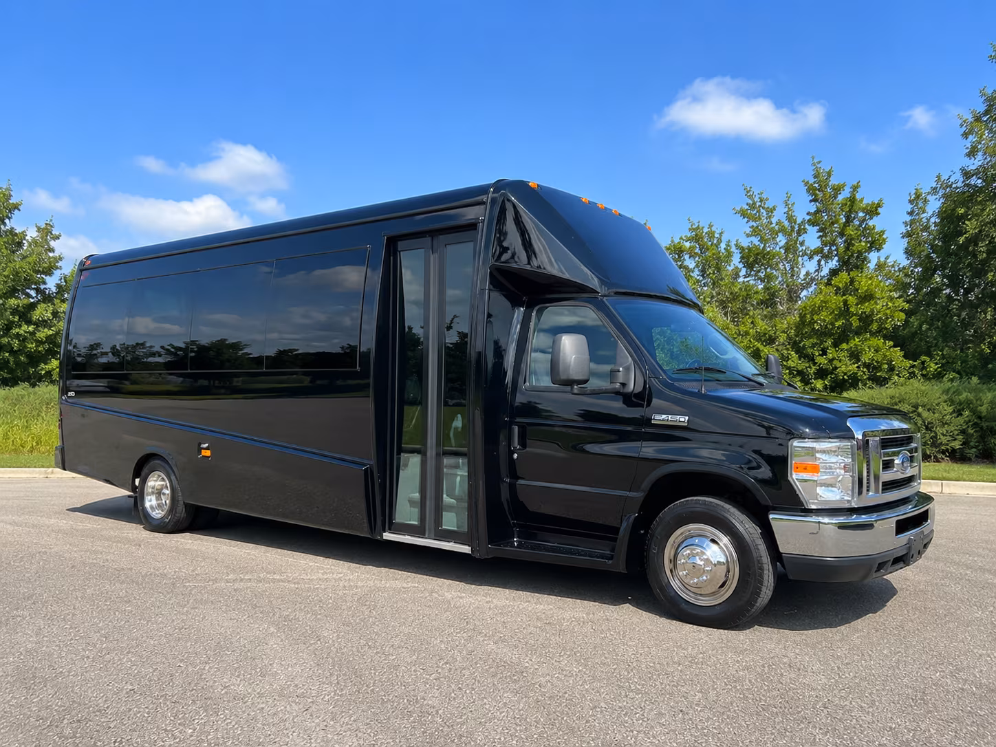 bowie sporting event transportation onboard seating