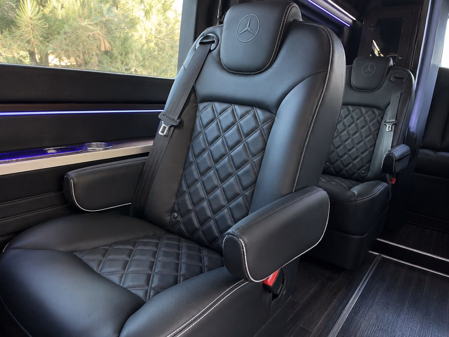 bowie sprinter van with driver interior