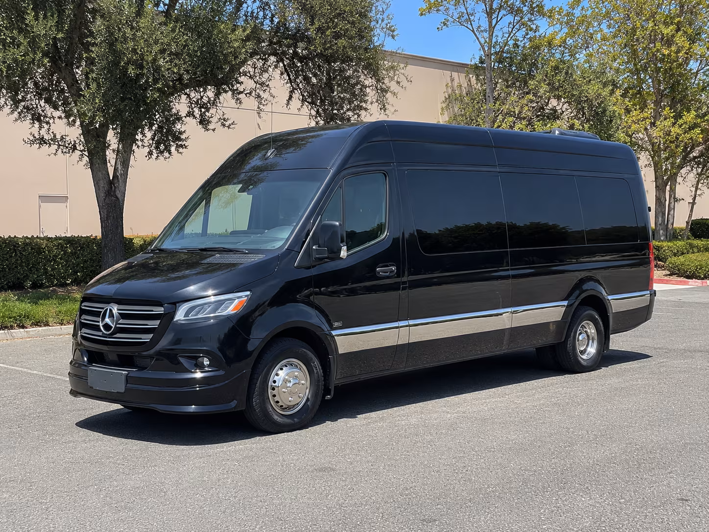 bowie sprinter van with driver
