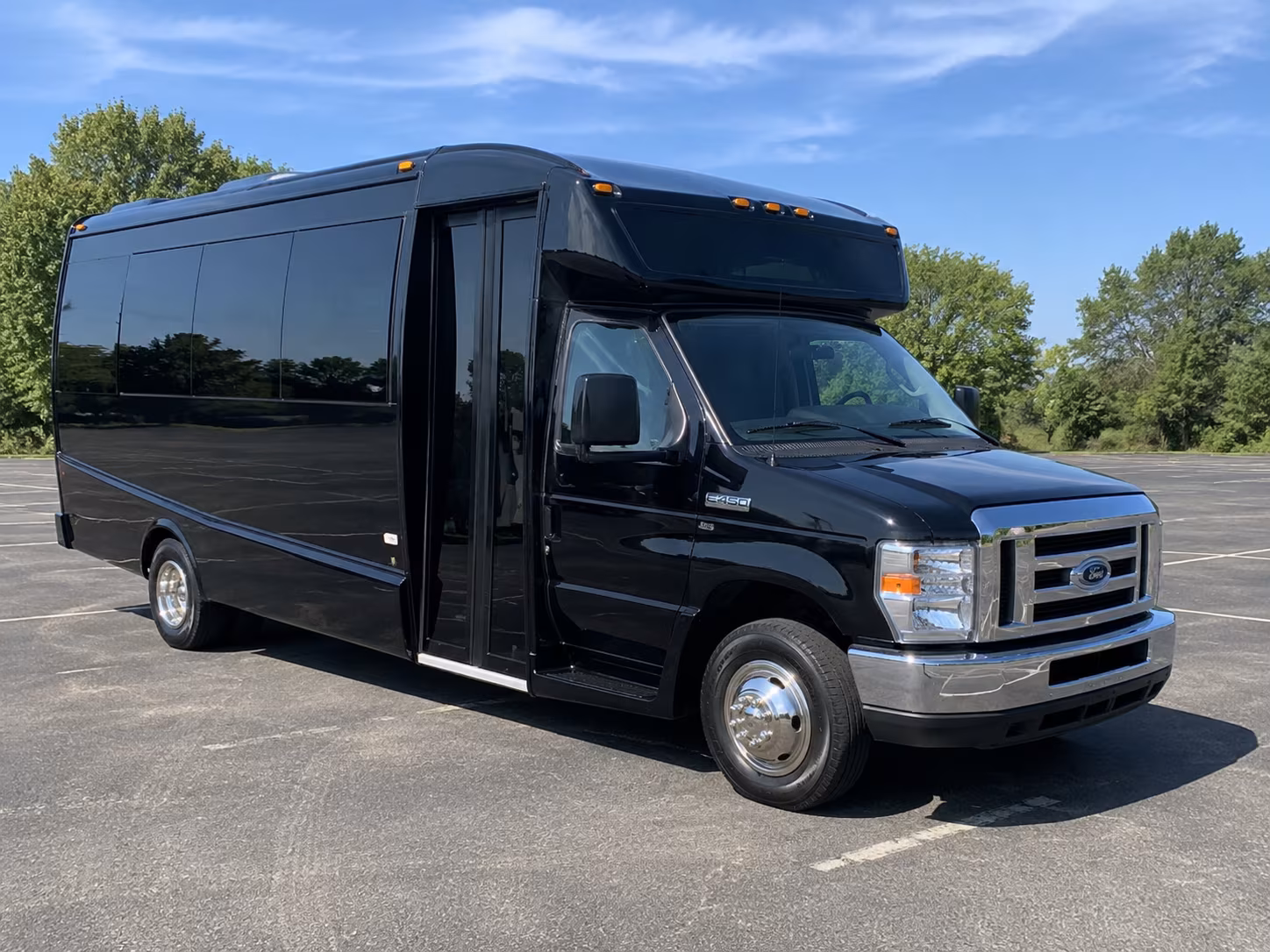 buses for bowie college and university campus visit field trips