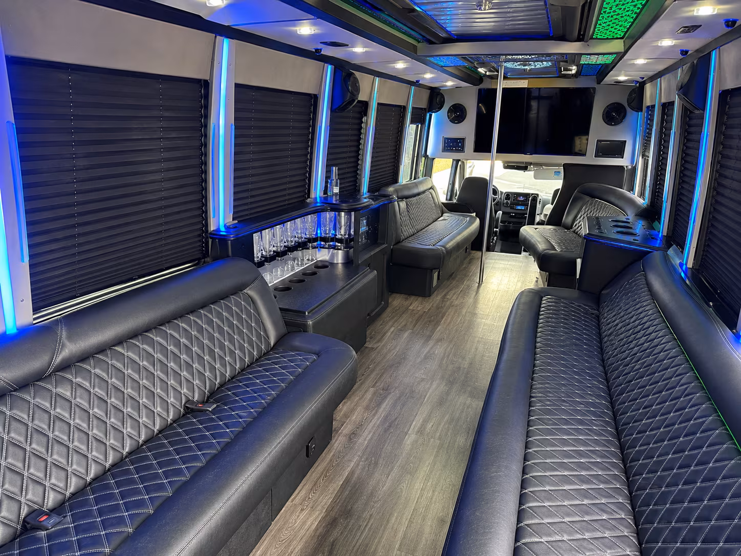 corporate party bus rental