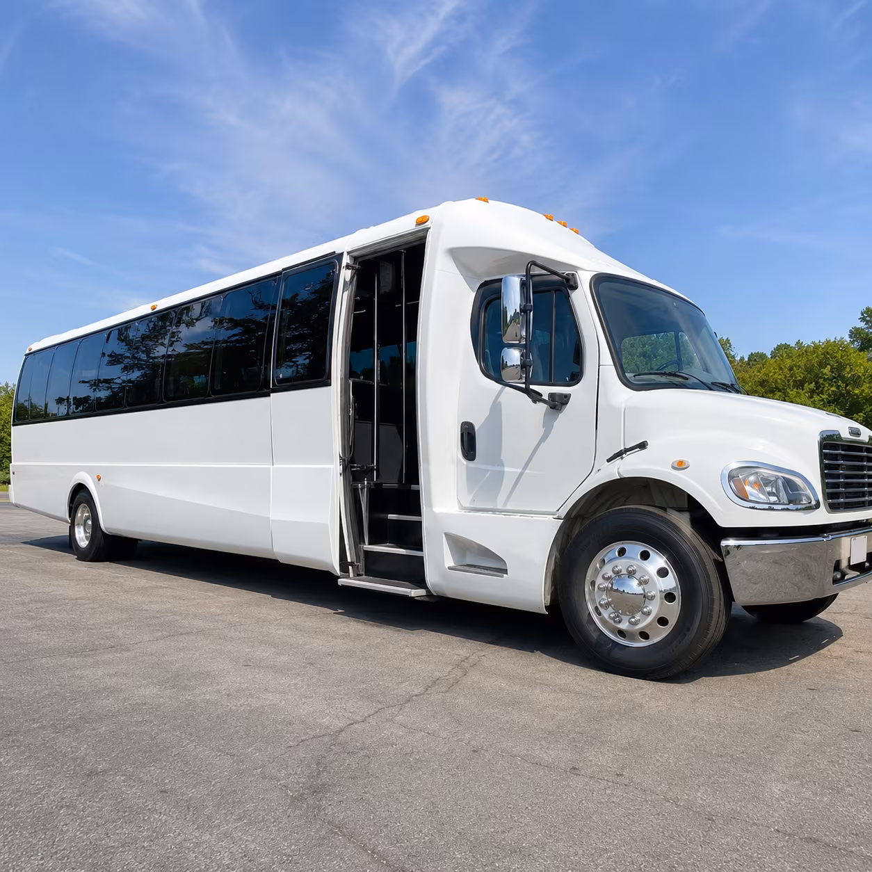 corporate shuttle buses for bowie business groups