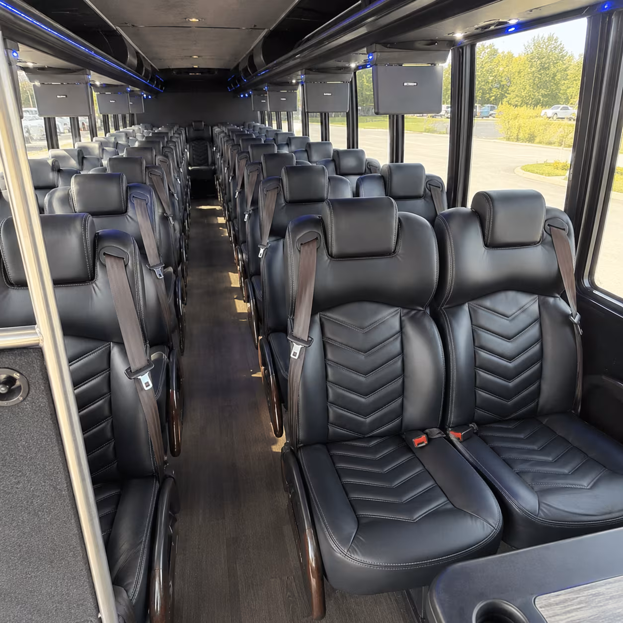 does the day of the week or the date change what a bus rental costs in bowie