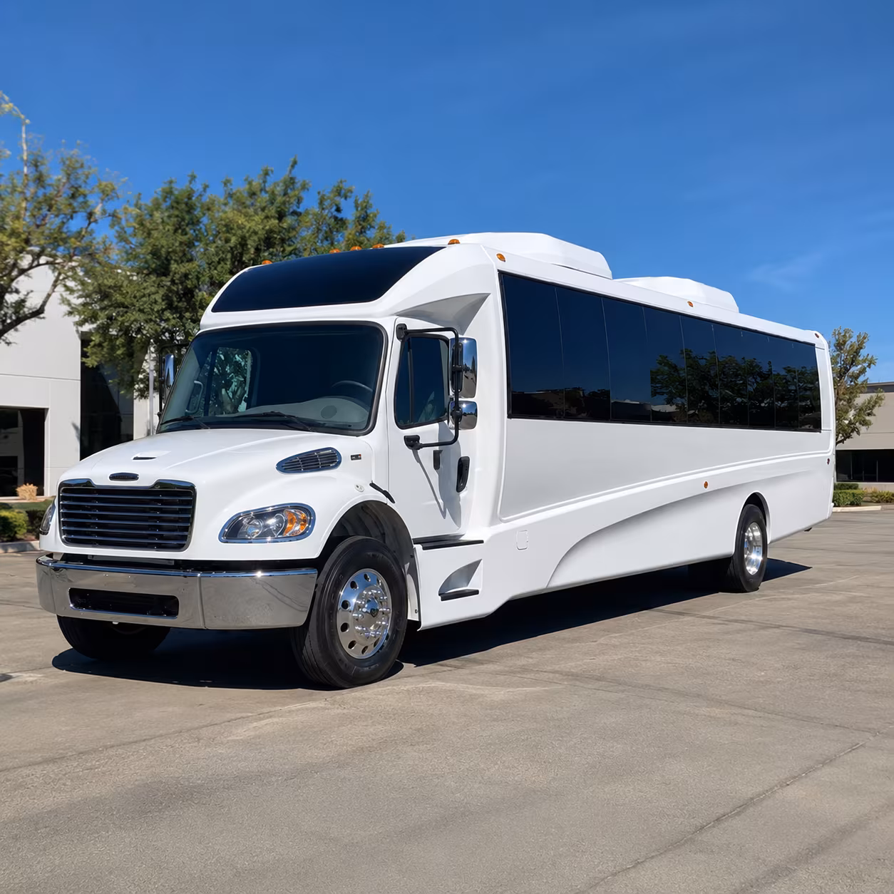 senior congregation and accessibility friendly bus rentals in bowie
