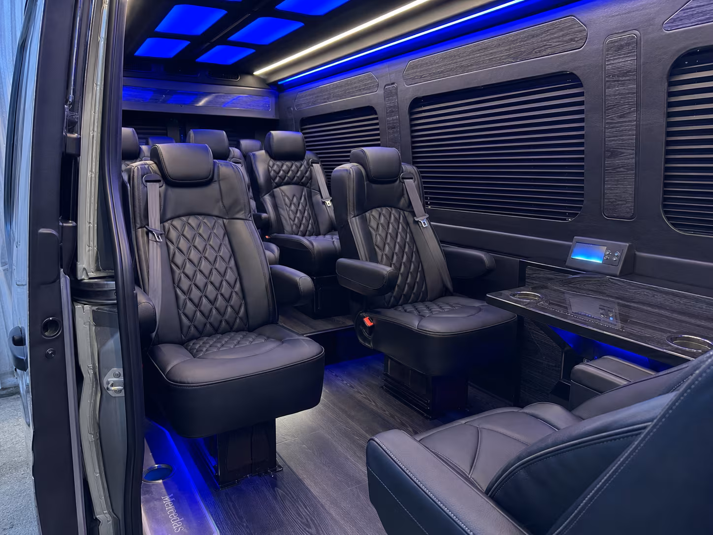 sprinter van transportation for groups and events across bowie