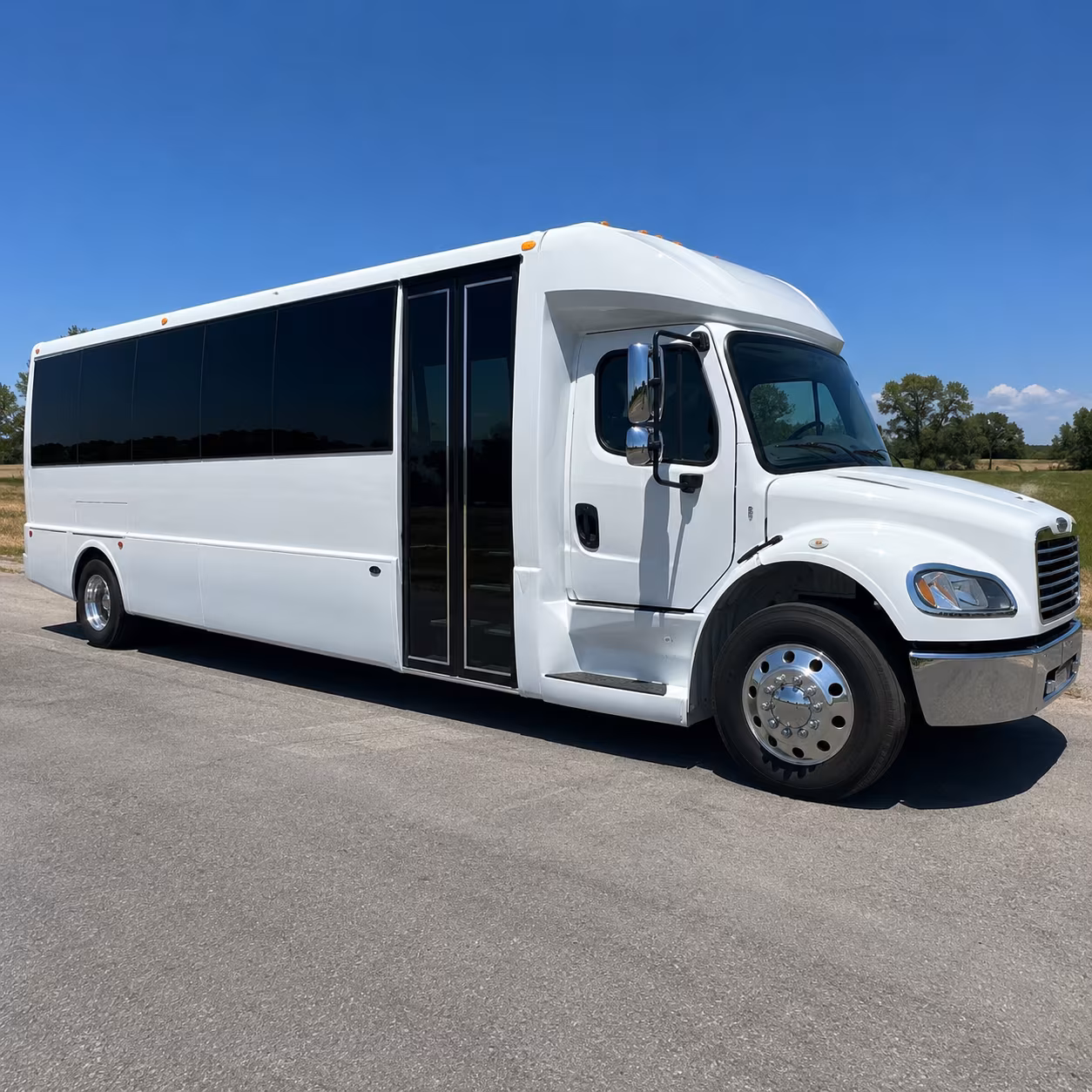 wedding buses and shuttle services for bowie celebrations